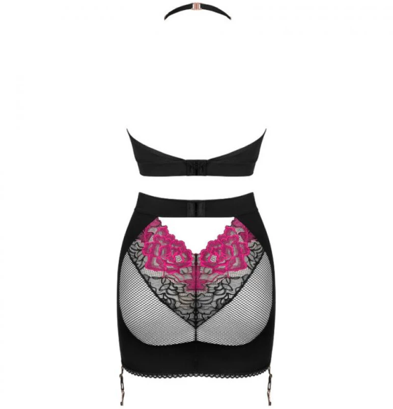 OBSESSIVE - ROSENTY TOP & SKIRT XL/XXL