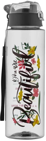 Μπουκάλι Νερού Με Σχέδιο Lycia 800ml Qlux- 8693395008755