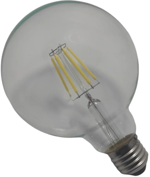 Λάμπα LED Universe Σχήμα G95 220V 6W 6000K για Ντουί E27 DS-20036 Ψυχρό Λευκό