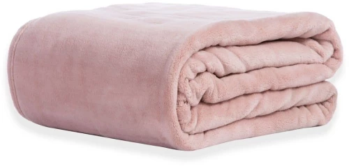 ΚΟΥΒΕΡΤΑ FLEECE ΜΟΝΗ (COSY PINK) - NEF NEF COSY PINK / 100% ΠΟΛΥΕΣΤΕΡ