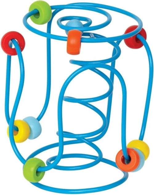 Hape Εκπαιδευτικό Παιχνίδι Περιστροφόμενο με Πολύχρωμες Μπίλιες Spring-a-Ling