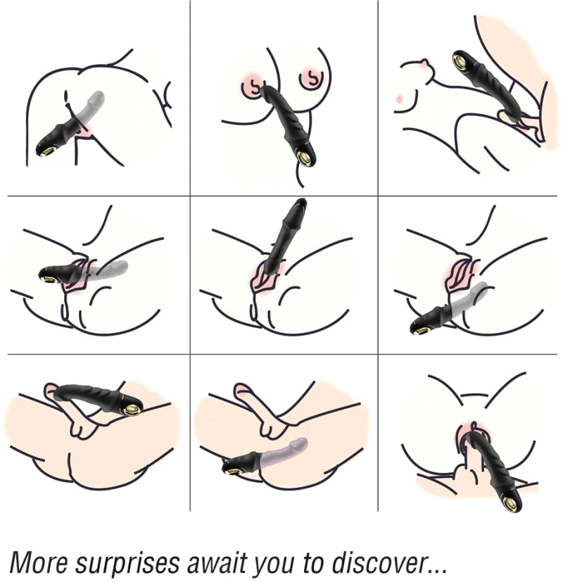 Realistic Vibrator Joyblade Black