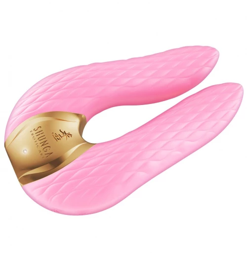 SHUNGA VIBRATOR MASSAGER AIKO USB PINK