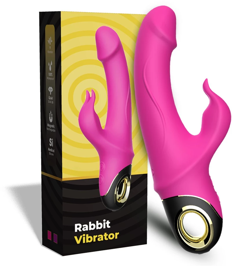 Rabbit Vibrator Meteror pink