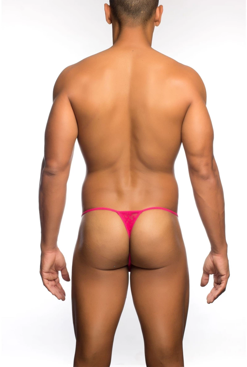 Lace Thong Pink