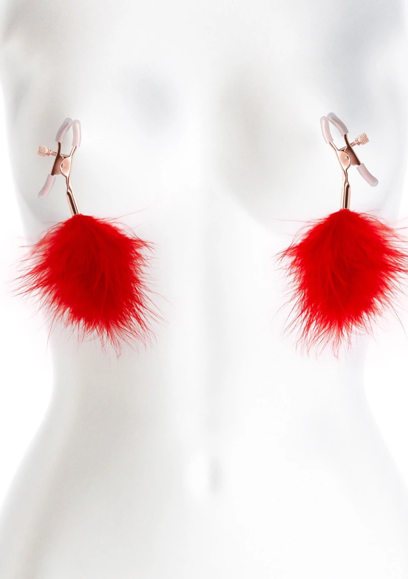 Nipple Clamps F1 Red