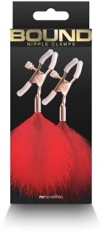 Nipple Clamps F1 Red