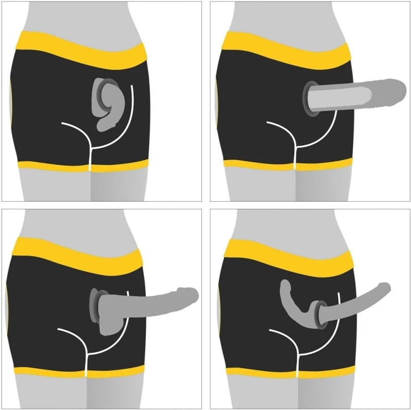 Horny Strapon Shorts XS/S (28 - 32 inch waist)