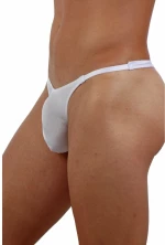 Men's Lycra Thong White