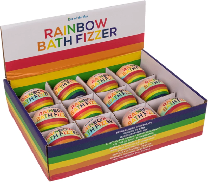Fizzy bath bomb Rainbow Pride
