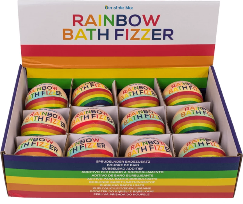 Fizzy bath bomb Rainbow Pride
