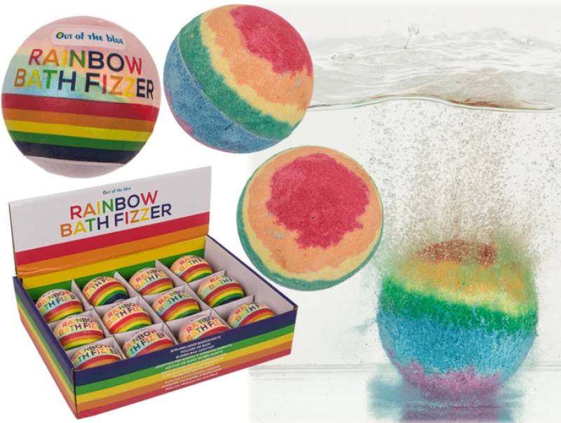 Fizzy bath bomb Rainbow Pride