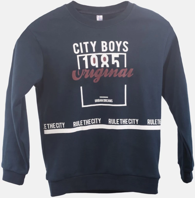 Πυτζάμα "City Boys" μπλε (Μπλε)