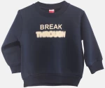 Μπλούζα φούτερ "Break" μπλε (Μπλε)