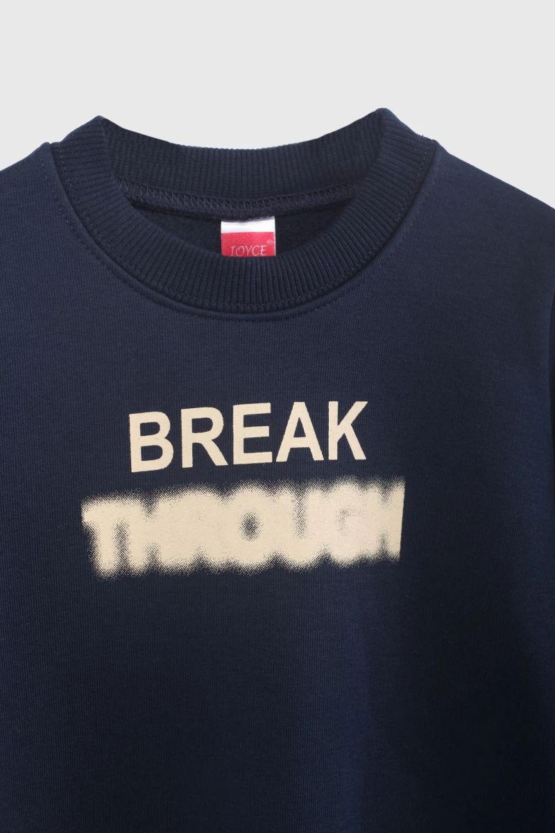 Μπλούζα φούτερ "Break" μπλε (Μπλε)