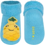 SOXO ΒΡΕΦΙΚΕΣ ΚΑΛΤΣΕΣ RATTLE PREMIUM ΓΑΛΑΖΙΟ (#98671-D)