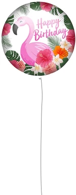 ΜΠΑΛΟΝΙ HAPPY BIRTHDAY FLAMINGO FOIL 46 cm (#92413)