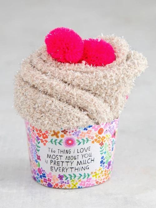 NATURAL LIFE ΚΑΛΤΣΕΣ CUPCAKE THE THING I LOVE MOST (ONE SIZE) (#59451)