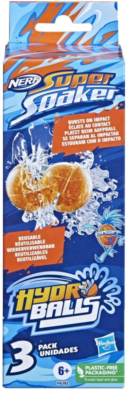 NERF SUPER SOAKER HYDRO BALLS 3-PACK  (#F6392)
