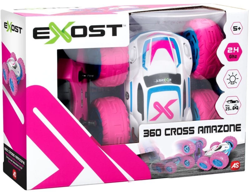 EXOST ΤΗΛΕΚΑΤΕΥΘΥΝΟΜΕΝΟ ΑΥΤΟΚΙΝΗΤΟ R/C 1:18 360 CROSS AMAZONE LED (#7530-20250)