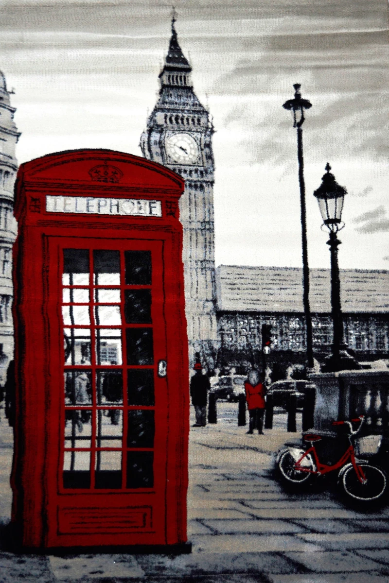 Χαλί Pop Art 5318 Sand-Red 160X230cm