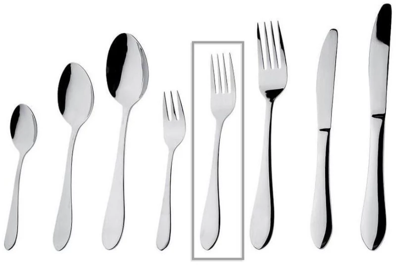 Πιρούνι Φρούτου Prime 17.8cm Cus106K12 Silver Espiel Ανοξείδωτο Ατσάλι