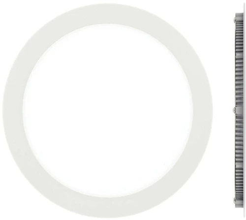 Panel Led Χωνευτό VK/04050/W/C Φ22,5x1,5cm Led 1440Lm 18W 4000K White VKLed Στρόγγυλο