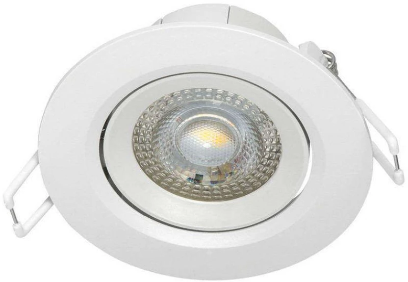Σποτ Χωνευτό VK/04108/W/W 9x4,5cm 5W 3000K White VKLed Στρόγγυλο
