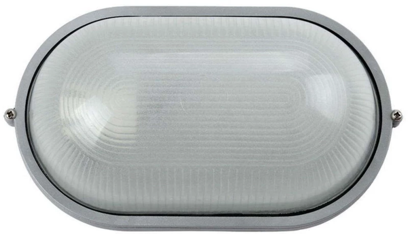 Φωτιστικό Τοίχου VK/01005/G 21,3x9,5x10,7cm E27 60W IP44 Grey VKLed