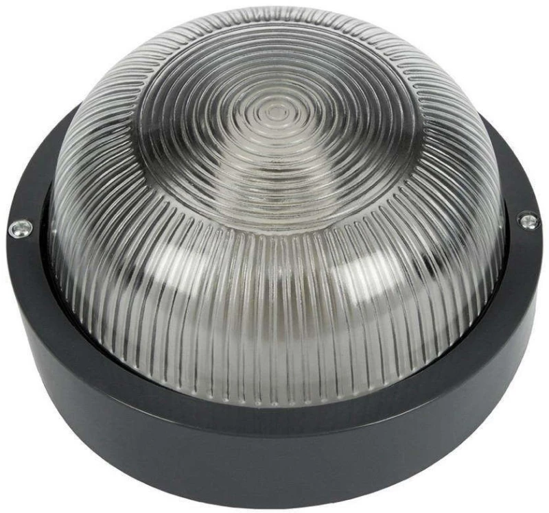 Φωτιστικό Τοίχου VK/XT/R60/G 18,5x10cm E27 60W IP54 Grey VKLed