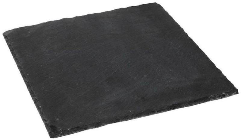 Πλατώ Σερβιρίσματος FAV110 30x30x0,5cm Black Espiel Πέτρα
