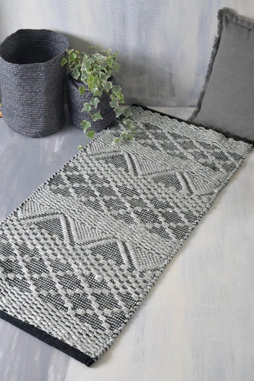 Χαλάκι Kesi Grey Ρυθμός 70X140cm