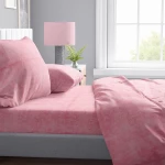 Μαξιλαροθήκη Shadow 17 Pink DimCol 50Χ70 50x70cm Βαμβάκι-Πολυέστερ