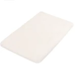 Πατάκι Μπάνιου Meadow White Kleine Wolke 80x140 Πολυέστερ