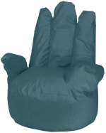 Πουφ Hando Petrol 74X70X80