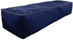 Πουφ Σκαμπό Plank Blue 150X50X30