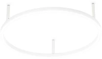 Φωτιστικό Οροφής-Πλαφονιέρα Oracle Round 265995 70x7cm LED 36W 3000K White Ideal Lux