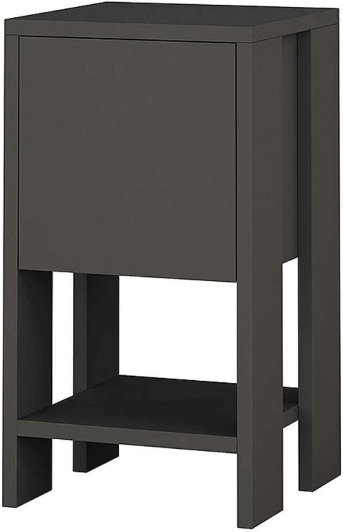 Κομοδίνο Ema 0207528 30x30x55cm Anthracite