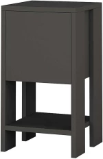 Κομοδίνο Ema 0207528 30x30x55cm Anthracite