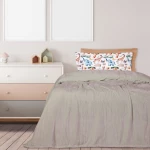 Κουβέρτα 1345 Velour Beige Das Home Μονό 160x220cm Πολυέστερ