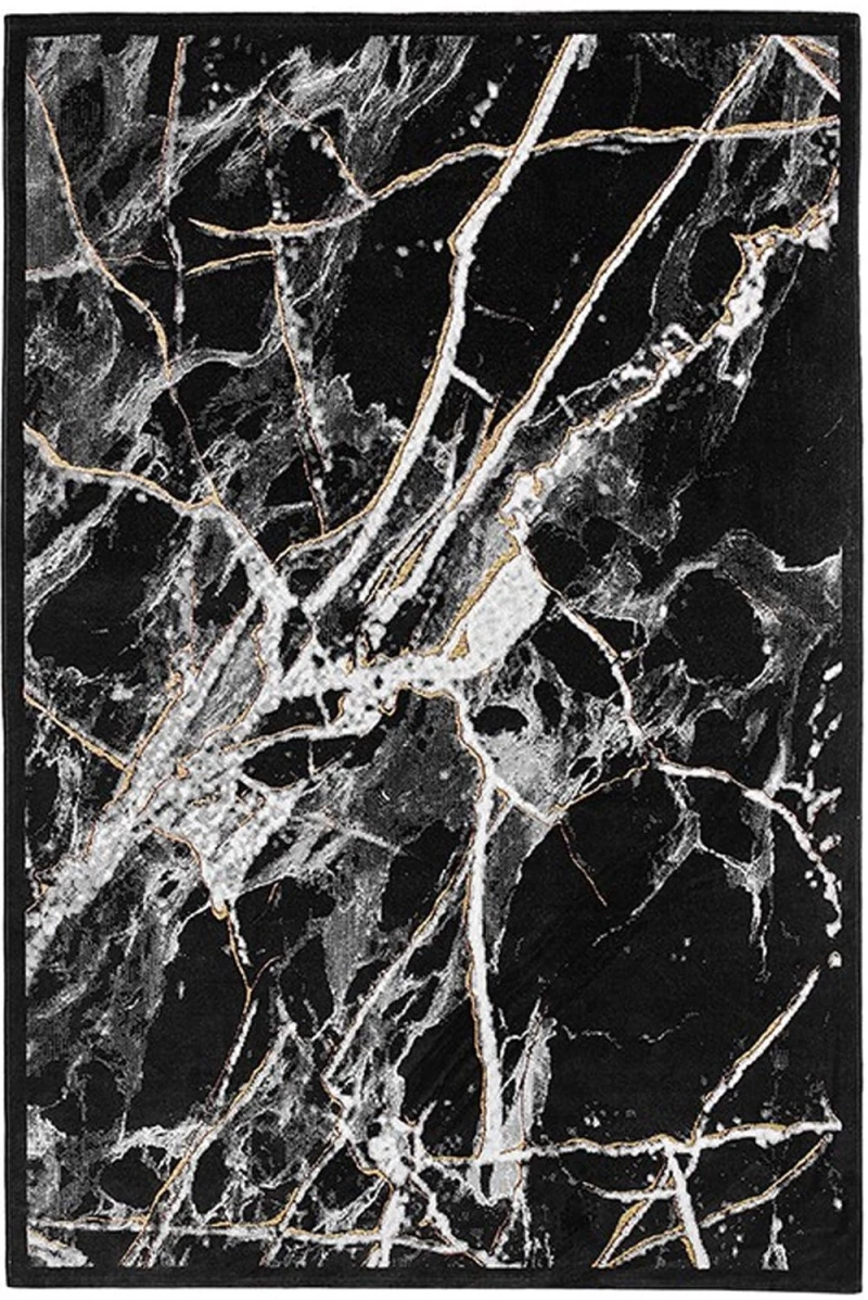 Χαλί Gabrielle 1022X/Q13 Black-White Carpet Couture 160X235cm