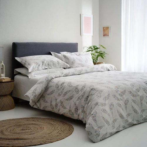 Σεντόνια Karen-1 (Σετ 4τμχ) Blue Vesta Home King Size 280x270cm 100% Βαμβακοσατέν