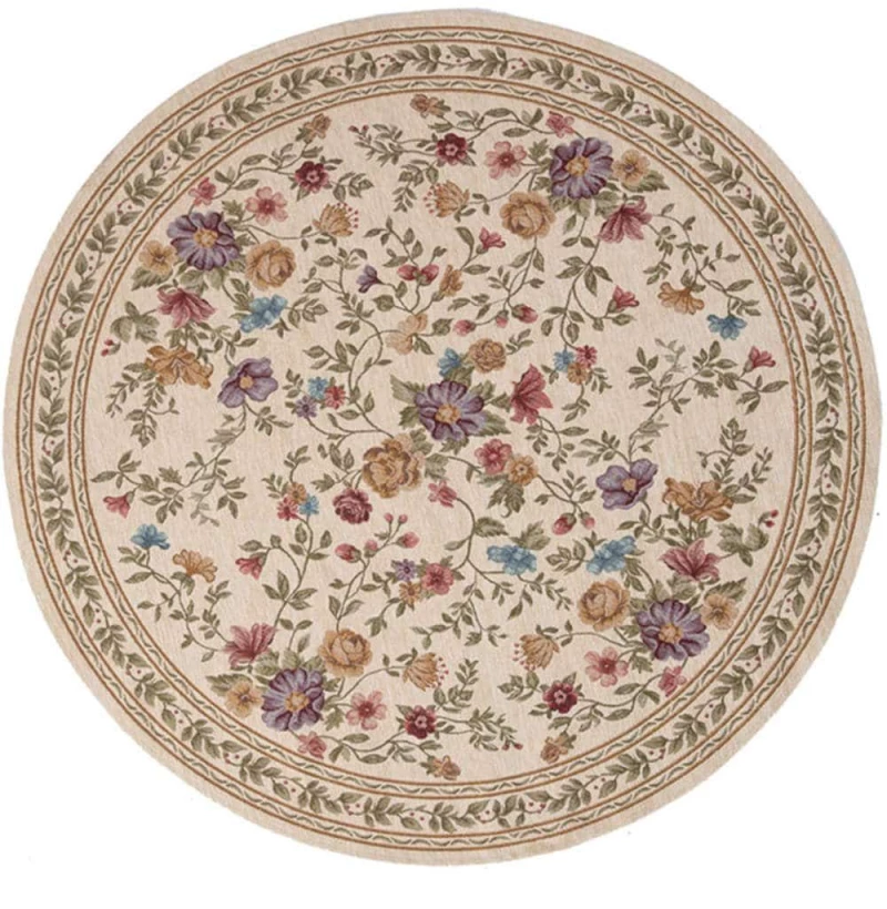 Χαλί Canvas Aubuson 821 J Beige-Pink Royal Carpet 150X150cm Round