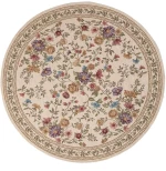 Χαλί Canvas Aubuson 821 J Beige-Pink Royal Carpet 150X150cm Round