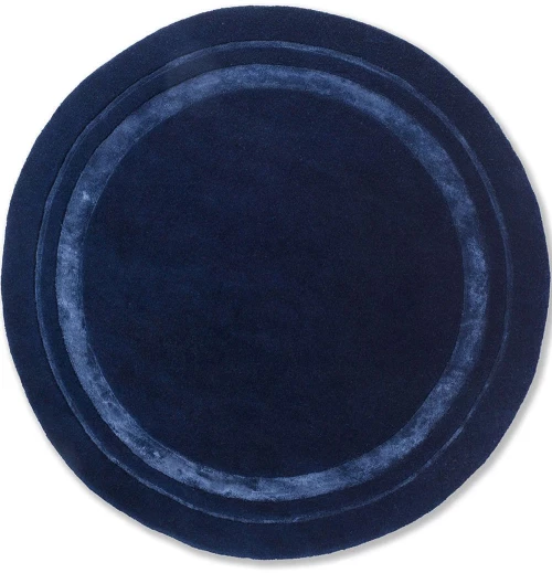 Χαλί Redbrook 081808 Midnight Dark Blue Laura Ashley 150X150cm Round