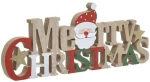 Διακοσμητικό Επιτραπέζιο Merry Christmas 2-70-540-0180 40x2x17cm Multi Inart