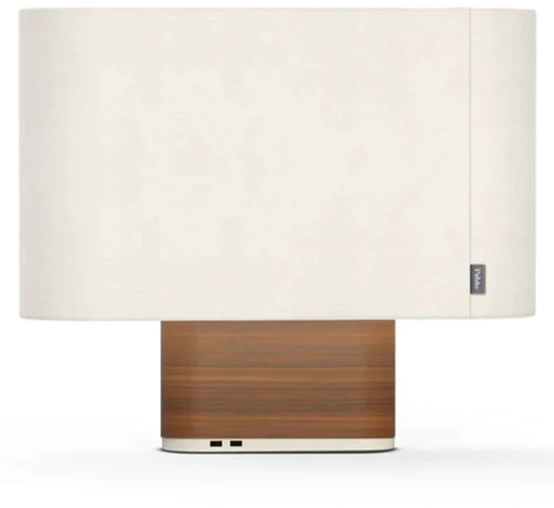 Φωτιστικό Επιτραπέζιο Belmont 10730 55,8x17x44cm 2xE26 30W Walnut-White Pablo Designs