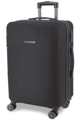 Βαλίτσα Μεσαία Brunei BRUNEI24BLACK 66x44x28cm Black Swissbrand