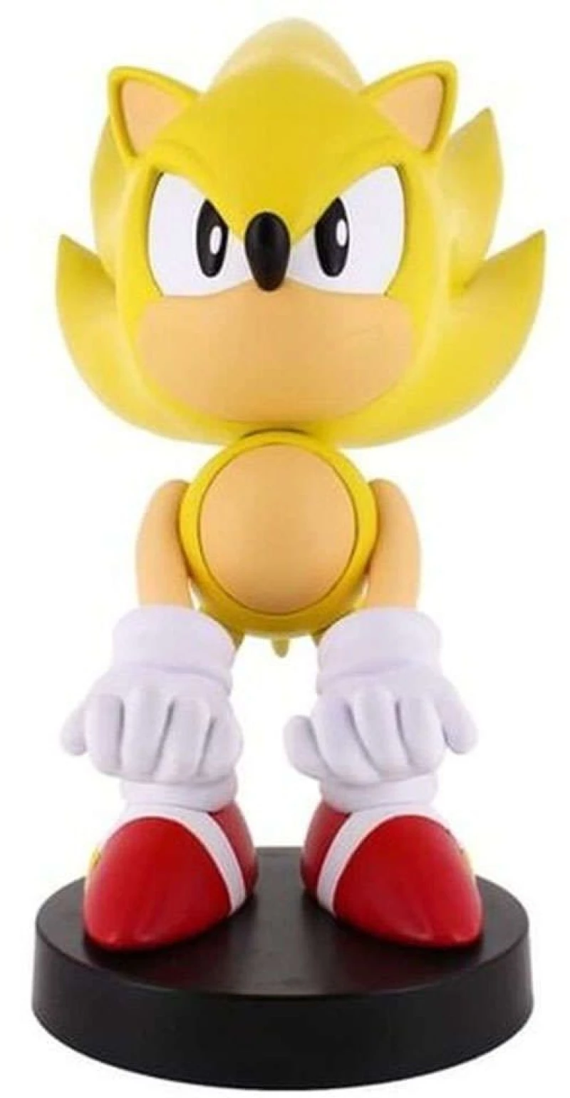 Φιγούρα Βάση Στήριξης Cable Guys: Sonic The Sonic the Hedgehog - Super Sonic 087344 20,3cm Multi EXG
