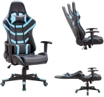 Gaming Πολυθρόνα Διευθυντή Pvc BF9050 ΕΟ588,2 Μαύρο/Μπλε 56x69x000/125cm